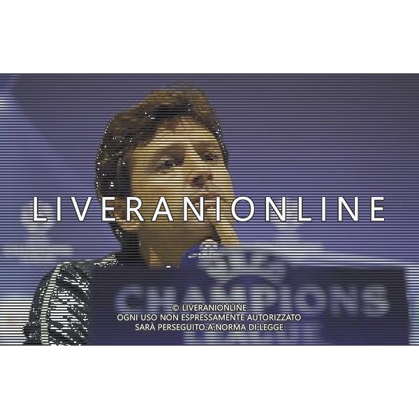 FC Braga head coach, allenatore, Domingos Paciencia, during press conference, prior their UEFA Champions league match in group H against FC Partizan Belgrade, Serbia, Thursday, November. 02, 2010. © Srdjan Stevanovic/Starsportphoto.com - Newspix.pl - Ag. Aldo Liverani sas ITALY ONLY UEFA CHAMPIONS LEAGUE 2010-2011 - CONFERENZA STAMPA FC BRAGA 