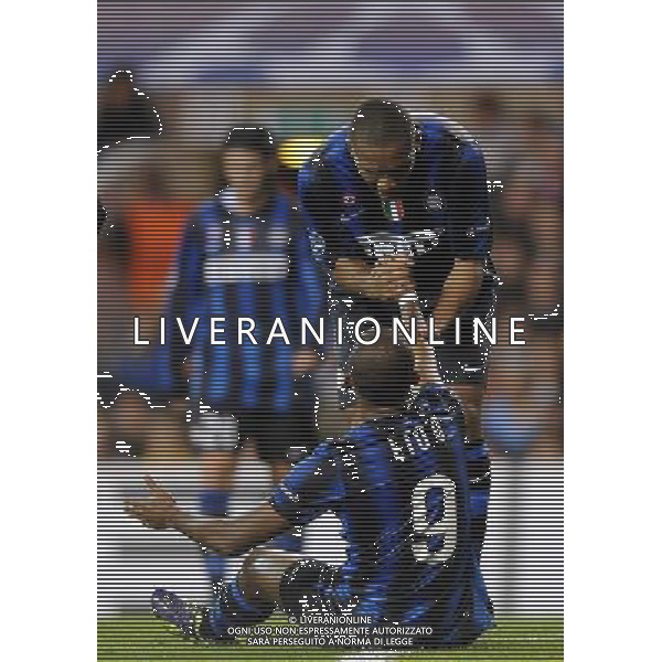 UEFA Champions League 2010/2011 Gruppo A Londra - 02.11.2010 Tottenham Hotspur-Inter Nella Foto:Samuel ETO\'O-MAICON /Ph.Vitez-Ag. Aldo Liverani