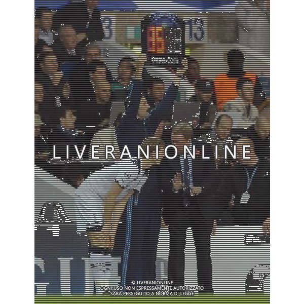 UEFA Champions League 2010/2011 Gruppo A Londra - 02.11.2010 Tottenham Hotspur-Inter Nella Foto:Harry REDKNAPP-Roman PAVLYUCHENKO /Ph.Vitez-Ag. Aldo Liverani