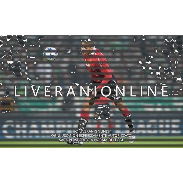TURCHIA 02/11/2010 CALCIO SPORT UEFA Champions League group C soccer match between Bursasport Turkey and Manchester United at Ataturk Stadium in Bursa, nella foto BEBE\' ©Photoshot/ALDO LIVERANI SAS - ITALY ONLY -