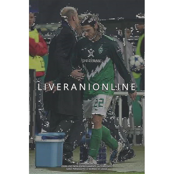 BREMA 02.11.2010 UEFA Champions-League Gruppenphase SV Werder Bremen - FC Twente Enschede 0:2 werder brema - twente nella foto Thomas Schaaf Torsten Frings ©firosportphoto/AGENZIA ALDO LIVERANI SAS - ITALY ONLY -