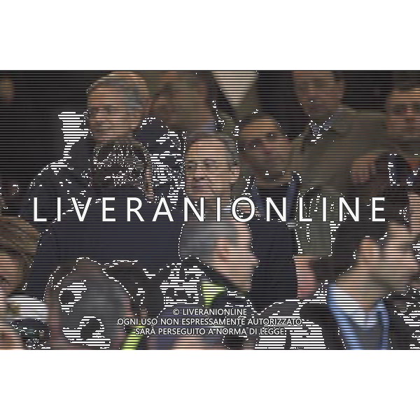 MILAN - REAL MADRID CHAMPIONS LEAGUE 03/11/2010 nella foto florentino perez in tribuna ©luzzani/Agenzia Aldo Liverani Sas