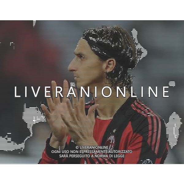 UEFA Champions League 2010/2011 Gruppo G Milano - 03.11.2010 Milan-Real Madrid Nella Foto:ibrahimovic zlatan /Ph.Vitez-Ag. Aldo Liverani