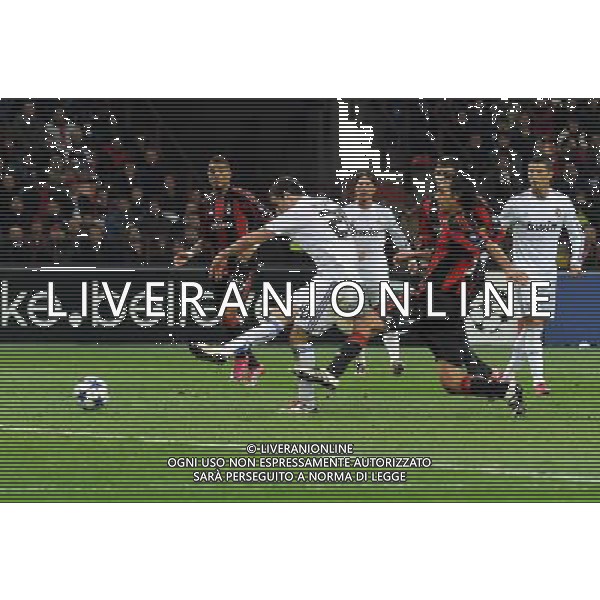 UEFA Champions League 2010/2011 Gruppo G Milano - 03.11.2010 Milan-Real Madrid Nella Foto:higuain gol /Ph.Vitez-Ag. Aldo Liverani