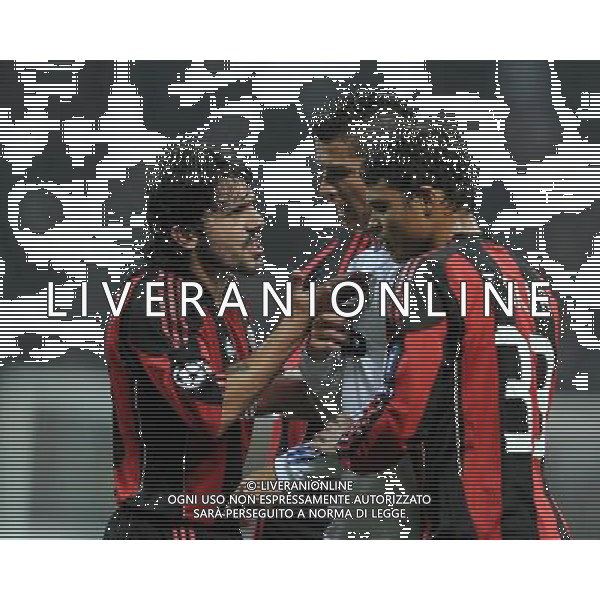 UEFA Champions League 2010/2011 Gruppo G Milano - 03.11.2010 Milan-Real Madrid Nella Foto:discussione gattuso e cristiano ronaldo /Ph.Vitez-Ag. Aldo Liverani