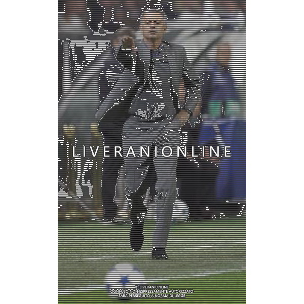 MILAN - REAL MADRID CHAMPIONS LEAGUE 03/11/2010 nella foto jose\' mourinho ©luzzani/Agenzia Aldo Liverani Sas