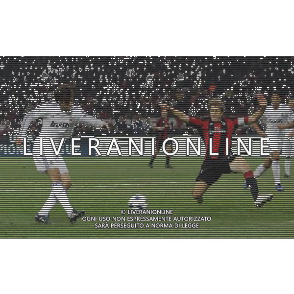 MILAN - REAL MADRID CHAMPIONS LEAGUE 03/11/2010 nella foto gol pedro leon ©luzzani/Agenzia Aldo Liverani Sas