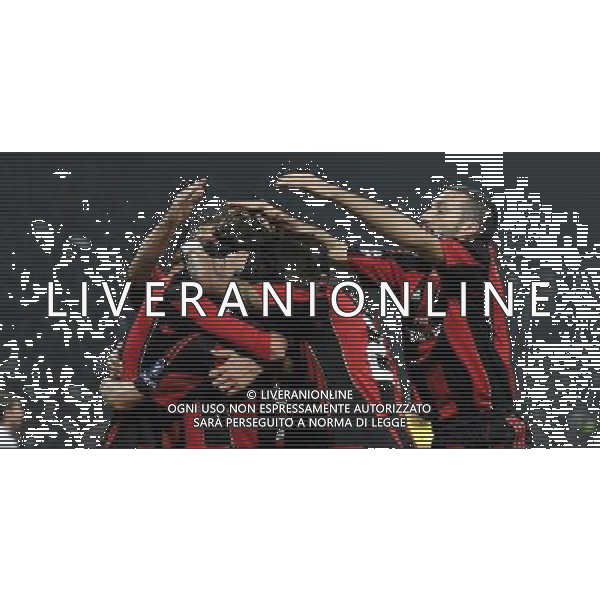 UEFA Champions League 2010/2011 Gruppo G Milano - 03.11.2010 Milan-Real Madrid Nella Foto: esultanza dopo il gol di filippo inzaghi /Ph.Vitez-Ag. Aldo Liverani