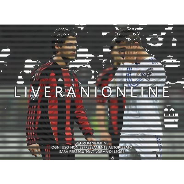 UEFA Champions League 2010/2011 Gruppo G Milano - 03.11.2010 Milan-Real Madrid Nella Foto:cristiano ronaldo e alexandre pato /Ph.Vitez-Ag. Aldo Liverani