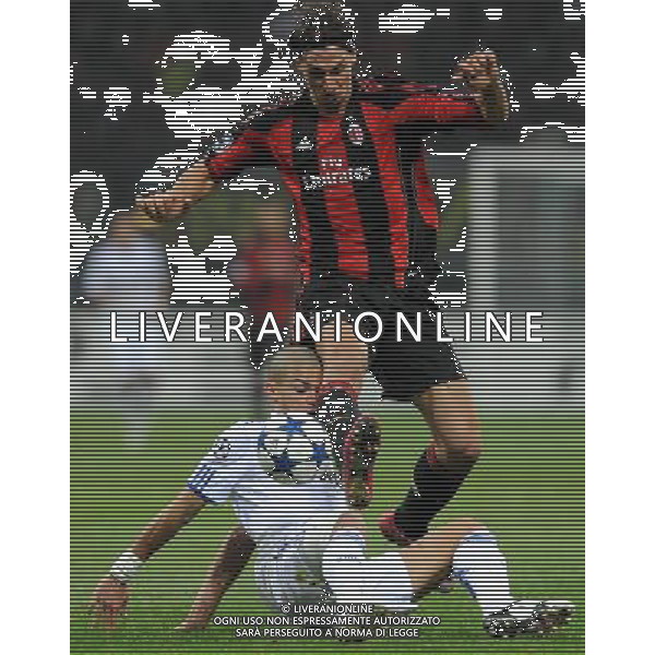 UEFA Champions League 2010/2011 Gruppo G Milano - 03.11.2010 Milan-Real Madrid Nella Foto:ibrahimovic e pepe /Ph.Vitez-Ag. Aldo Liverani