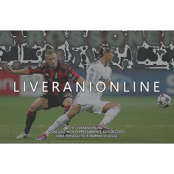 Milano 03-11-2010 Champions League 2010/11 milan-real madrid 2:2 nella foto cristiano ronaldo e ignazio abate ph marco luzzani/ag aldo liverani s.a.s.