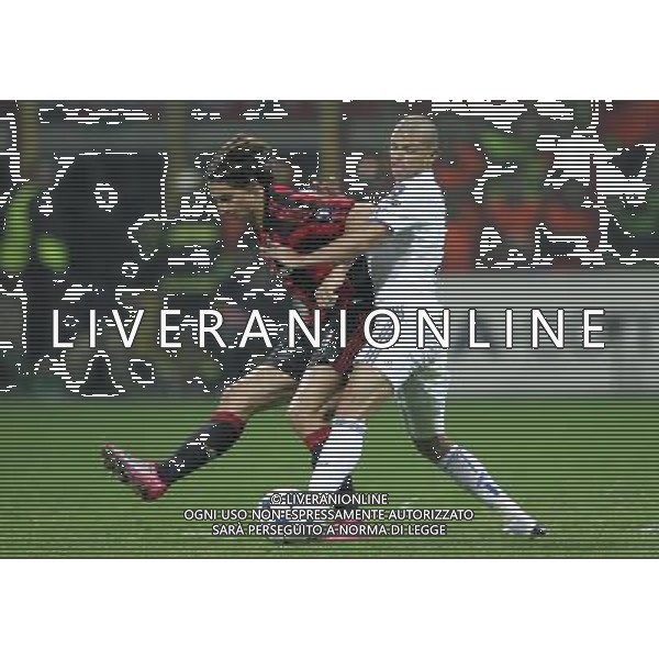 Milano 03-11-2010 Champions League 2010/11 milan-real madrid 2:2 nella foto zlatan ibrahimovic e pepe ph marco luzzani/ag aldo liverani s.a.s.