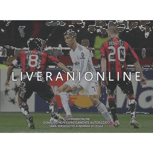 Milano 03-11-2010 Champions League 2010/11 milan-real madrid 2:2 nella foto cristiano ronaldo, gennaro gattuso e ignazio abate ph marco luzzani/ag aldo liverani s.a.s.