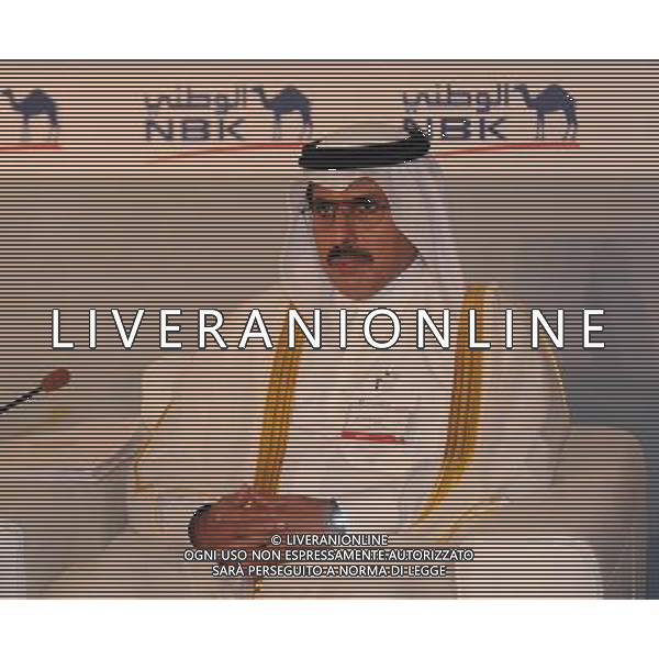 (101101) -- KUWAIT CITY, Nov. 1, 2010 -- Governor of Qatar Central Bank Sheikh Abdulla Saud AlThani attends the second Kuwait Financial Forum in Kuwait City Oct. 31, 2010. Noufal Ibarhim) (cl) ©photoshot/Agenzia Aldo Liverani Sas - ITALY ONLY - Secondo Forum Finanaziario a Kuwait City 31 ottobre, 2010.