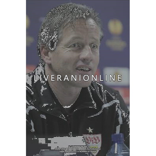 Stuttgart\'s coach Jens Keller during press conference.November 11,2010. (ALTERPHOTOS/Acero) - Alfaqui - Ag. Aldo Liverani sas ITALY ONLY CONFERENZA STAMPA STOCCARDA CALCIO - UEFA EUROPA LEAGUE 2010-2011