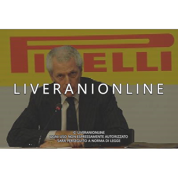 MILANO 4/11/2010 SEDE PIRELLI VIA BICOCCA DEGLI ARCIMBOLDI, 12 PIRELLI INDUSTRIAL PLAN NELLA FOTO MARCO TRONCHETTI PROVERA FOTO ROMANO/AG ALDO LIVERANI