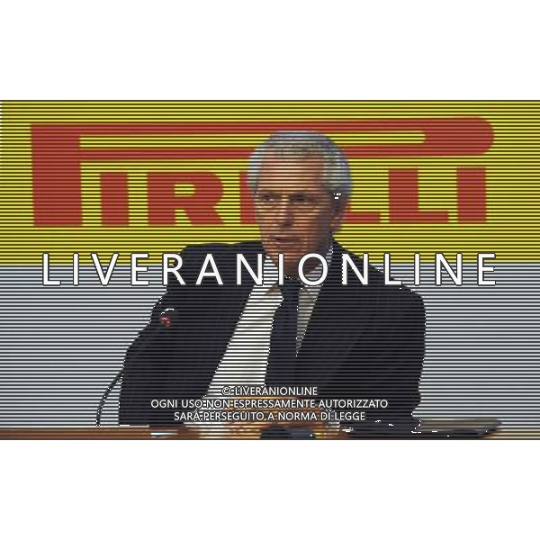 MILANO 4/11/2010 SEDE PIRELLI VIA BICOCCA DEGLI ARCIMBOLDI, 12 PIRELLI INDUSTRIAL PLAN NELLA FOTO MARCO TRONCHETTI PROVERA FOTO ROMANO/AG ALDO LIVERANI