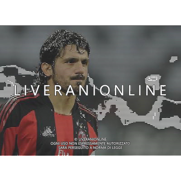 UEFA Champions League 2010/2011 Gruppo G Milano - 03.11.2010 Milan-Real Madrid Nella Foto:Gennaro GATTUSO /Ph.Vitez-Ag. Aldo Liverani