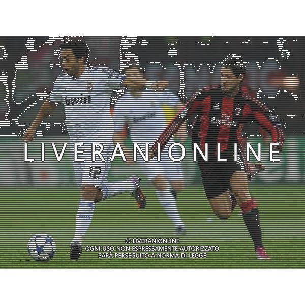 UEFA Champions League 2010/2011 Gruppo G Milano - 03.11.2010 Milan-Real Madrid Nella Foto:MARCELO-PATO /Ph.Vitez-Ag. Aldo Liverani