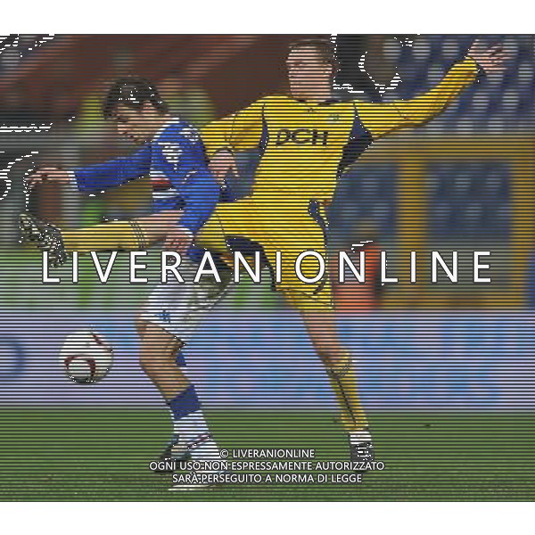 UEFA Europa League 2010/2011 Genova - 04.11.2010 Sampdoria-FC Metalist Kharkiv Nella Foto:dessena-valyayev /Ph.Vitez-Ag. Aldo Liverani