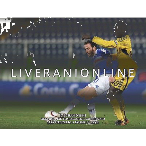 UEFA Europa League 2010/2011 Genova - 04.11.2010 Sampdoria-FC Metalist Kharkiv Nella Foto:pazzini-papa /Ph.Vitez-Ag. Aldo Liverani