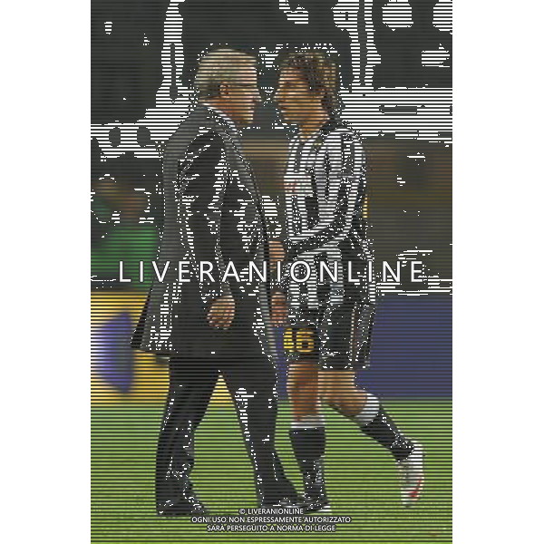 Juventus - Salisburgo Europa League 04-11-2010 Nella foto: luigi Del Neri e Liviero Matteo ©Falzone/Agenzia Aldo Liverani Sas