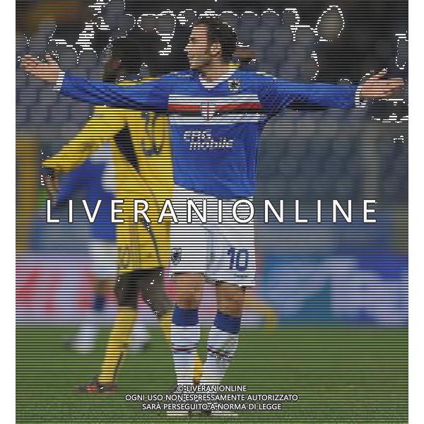 UEFA Europa League 2010/2011 Genova - 04.11.2010 Sampdoria-FC Metalist Kharkiv Nella Foto:Giampaolo PAZZINI /Ph.Vitez-Ag. Aldo Liverani