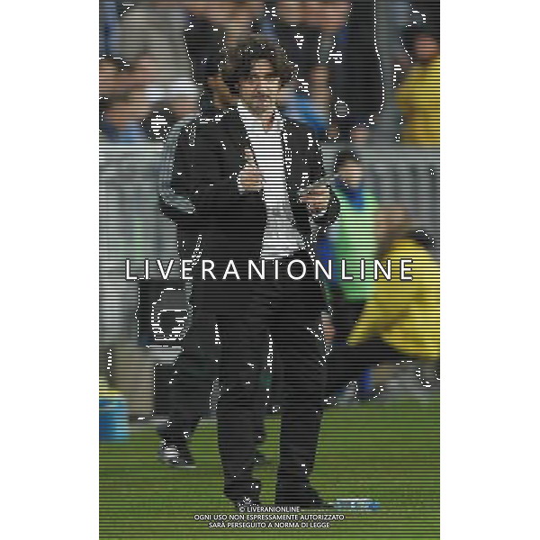 POZNAN ( POLONIA) UEFA EUROPA LEAGUE 2010-2011: partita LECH POZNAN vs MANCHESTER CITY nella foto: JOSE MARIA BAKERO ( allenatore Lech Poznan) © NORBERT BARCZYK / NEWSPIX.PL - AG. ALDO LIVERANI SAS ITALY ONLY 