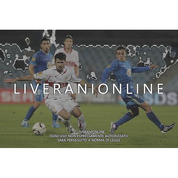 Stuttgart\'s Serdar Tasci (l) and Getafe\'s Adrian Colunga during UEFA Europa League match.November 04,2010. (ALTERPHOTOS/Acero) - ALFAQUI - AG. ALDO LIVERANI SAS ITALY ONLY MADRID - UEFA EUROPA LEAGUE 2010-2011 partita: GETAFE vs STOCCARDA