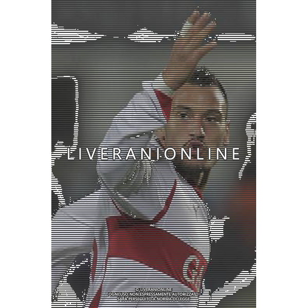 Stuttgart\'s Timo Gebhart celebrates goal during UEFA Europa League match.November 04,2010. (ALTERPHOTOS/Acero) - ALFAQUI - AG. ALDO LIVERANI SAS ITALY ONLY MADRID - UEFA EUROPA LEAGUE 2010-2011 partita: GETAFE vs STOCCARDA