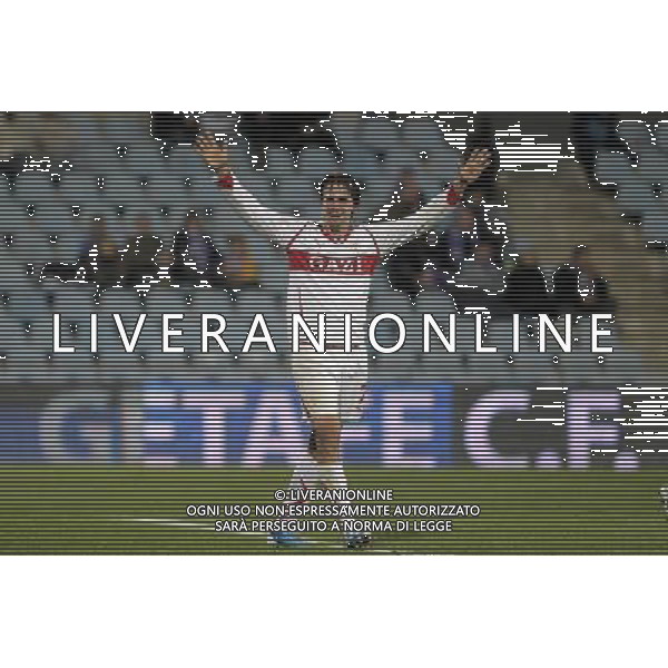 Stuttgart\'s Martin Harnik celebrates goal during UEFA Europa League match.November 04,2010. (ALTERPHOTOS/Acero) - ALFAQUI - AG. ALDO LIVERANI SAS ITALY ONLY MADRID - UEFA EUROPA LEAGUE 2010-2011 partita: GETAFE vs STOCCARDA