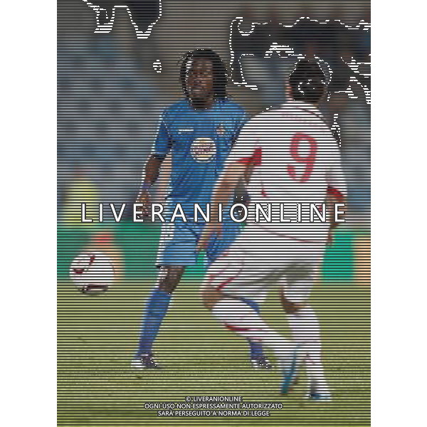 Getafe\'s Derek Boateng during Europa League match. November 04, 2010. (ALTERPHOTOS/Alvaro Hernandez). - ALFAQUI - AG. ALDO LIVERANI SAS ITALY ONLY MADRID - UEFA EUROPA LEAGUE 2010-2011 partita: GETAFE vs STOCCARDA