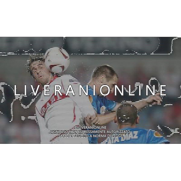 Stuttgart\'s Martin Harnik against Getafe\'s Borja Fernandez during Europa League match. November 04, 2010. (ALTERPHOTOS/Alvaro Hernandez). - ALFAQUI - AG. ALDO LIVERANI SAS ITALY ONLY MADRID - UEFA EUROPA LEAGUE 2010-2011 partita: GETAFE vs STOCCARDA