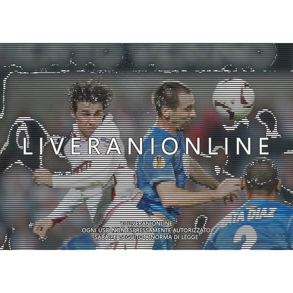 Stuttgart\'s Martin Harnik against Getafe\'s Borja Fernandez during Europa League match. November 04, 2010. (ALTERPHOTOS/Alvaro Hernandez). - ALFAQUI - AG. ALDO LIVERANI SAS ITALY ONLY MADRID - UEFA EUROPA LEAGUE 2010-2011 partita: GETAFE vs STOCCARDA