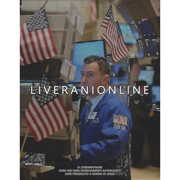 NEW YORK STOCK EXCHANGE ( LA BORSA DI NEW YORK) © Shen Hong - XIinhua - Photoshot - Ag. Aldo Liverani sas ITALY ONLY