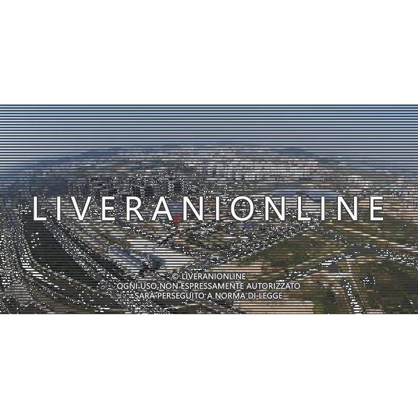 Guangzhou, 5 Novembre 2010 () - Foto scattata il 29 Ottobre 2010 mostra la vista aerea del centro generale Atleti \'Village per il 16 Giochi Asiatici di Guangzhou, capitale della provincia del Guangdong ©photoshot/Agenzia Aldo Liverani Sas - ITALY ONLY -