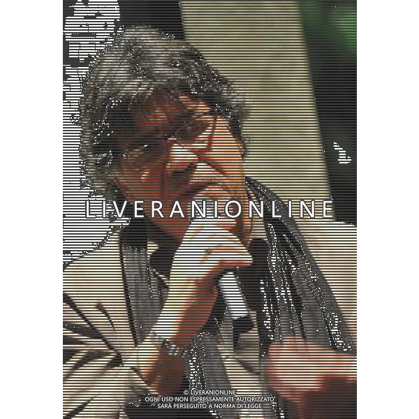 MILANO 8/11/2010 SPAZIO KRIZIA VIA MANIN, 17 PRESENTAZIONE DEL LIBRO DI LUIS SEPULVEDA: -RITRATTO DI GRUPPO CON ASSENZA- NELLA FOTO LUIS SEPULVEDA FOTO ROMANO/AG ALDO LIVERANI