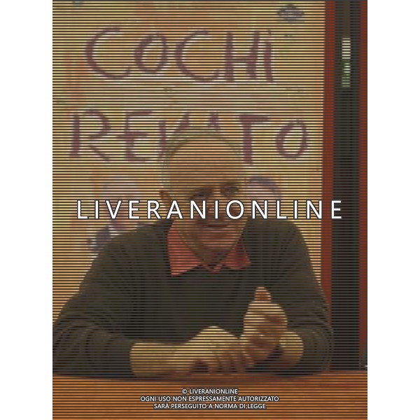 MILANO 11-11-2010 TEATRO NUOVO CONFERENZA STAMPA DI PRESENTAZIONE DEL NUOVO SPETTACOLO DI COCHI PONZONI E RENATO POZZETTO \'FINCHE\' C\'E\' LA SALUTE\' NELLA FOTO COCHI PONZONI PH.FIOCHI/AG ALDO LIVERANI SAS