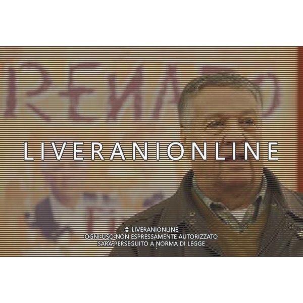 MILANO 11-11-2010 TEATRO NUOVO CONFERENZA STAMPA DI PRESENTAZIONE DEL NUOVO SPETTACOLO DI COCHI PONZONI E RENATO POZZETTO \'FINCHE\' C\'E\' LA SALUTE\' NELLA FOTO RENATO POZZETTO PH.FIOCHI/AG ALDO LIVERANI SAS