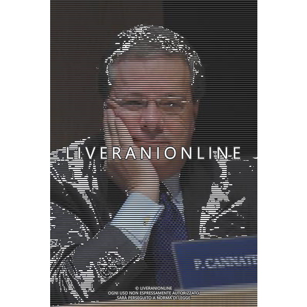 SEGRATE (MI) 11/11/2010 MONDADORI, ASSEMBLEA DEGLI AZIONISTI NELLA FOTO PASQUALE CANNATELLI FOTO ROMANO/AG ALDO LIVERANI