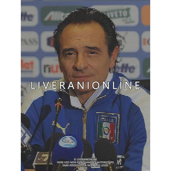 Raduno Nazionale Italiana a Coverciano Coverciano(FI) - 15.11.2010 Conferenza Stampa Nella Foto:Cesare Prandelli /Ph.Vitez-Ag. Aldo Liverani