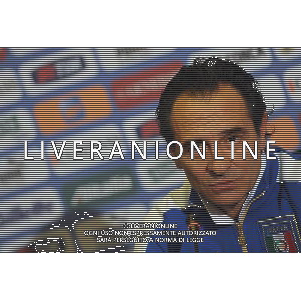 Raduno Nazionale Italiana a Coverciano Coverciano(FI) - 15.11.2010 Conferenza Stampa Nella Foto:Cesare Prandelli /Ph.Vitez-Ag. Aldo Liverani