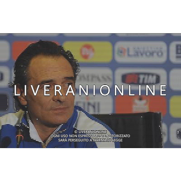 Raduno Nazionale Italiana a Coverciano Coverciano(FI) - 15.11.2010 Conferenza Stampa Nella Foto:Cesare Prandelli /Ph.Vitez-Ag. Aldo Liverani