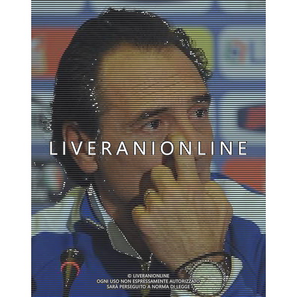 Raduno Nazionale Italiana a Coverciano Coverciano(FI) - 15.11.2010 Conferenza Stampa Nella Foto:Cesare Prandelli /Ph.Vitez-Ag. Aldo Liverani