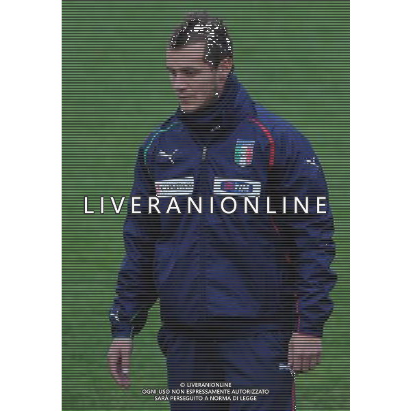 Raduno Nazionale Italiana a Coverciano Coverciano(FI) - 15.11.2010 Allenamento Nella Foto: diamanti Alessandro /Ph.Vitez-Ag. Aldo Liverani