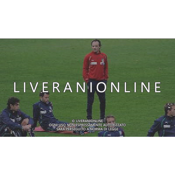 Raduno Nazionale Italiana a Coverciano Coverciano(FI) - 15.11.2010 Allenamento Nella Foto:prandelli Cesare /Ph.Vitez-Ag. Aldo Liverani