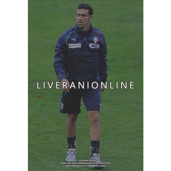 Raduno Nazionale Italiana a Coverciano Coverciano(FI) - 15.11.2010 Allenamento Nella Foto:quagliarella Fabio /Ph.Vitez-Ag. Aldo Liverani