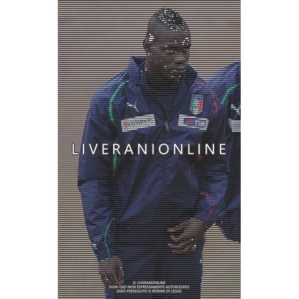 Raduno Nazionale Italiana a Coverciano Coverciano(FI) - 15.11.2010 Allenamento Nella Foto:balotelli Mario /Ph.Vitez-Ag. Aldo Liverani