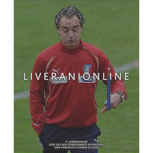 Raduno Nazionale Italiana a Coverciano Coverciano(FI) - 15.11.2010 Allenamento Nella Foto:prandelli Cesare /Ph.Vitez-Ag. Aldo Liverani