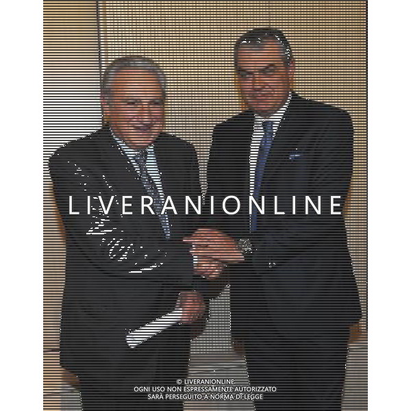 MILANO 15/11/2010 AUDITORIUM GIO PONTI ASSOLOMBARDA VIA PANTANO, 9 -LA FINANZA A SOSTEGNO DELLO SVILUPPO DELL\' IMPRESE E DEL PAESE. IL RUOLO DEL FONDO ITALIANO D\' INVESTIMENTO- NELLA FOTO MARCO VITALE PRESIDENTE FONDO ITALIANO D\' INVESTIMENTO SGR E GABRIELE CAPPELLINI AMMINISTRATORE DELEGATO FONDO ITALIANO D\' INVESTIMENTO SGR FOTO ROMANO/AG ALDO LIVERANI